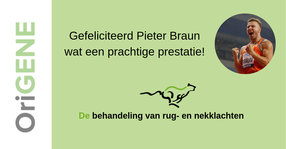 Gefeliciteerd Pieter Braun!